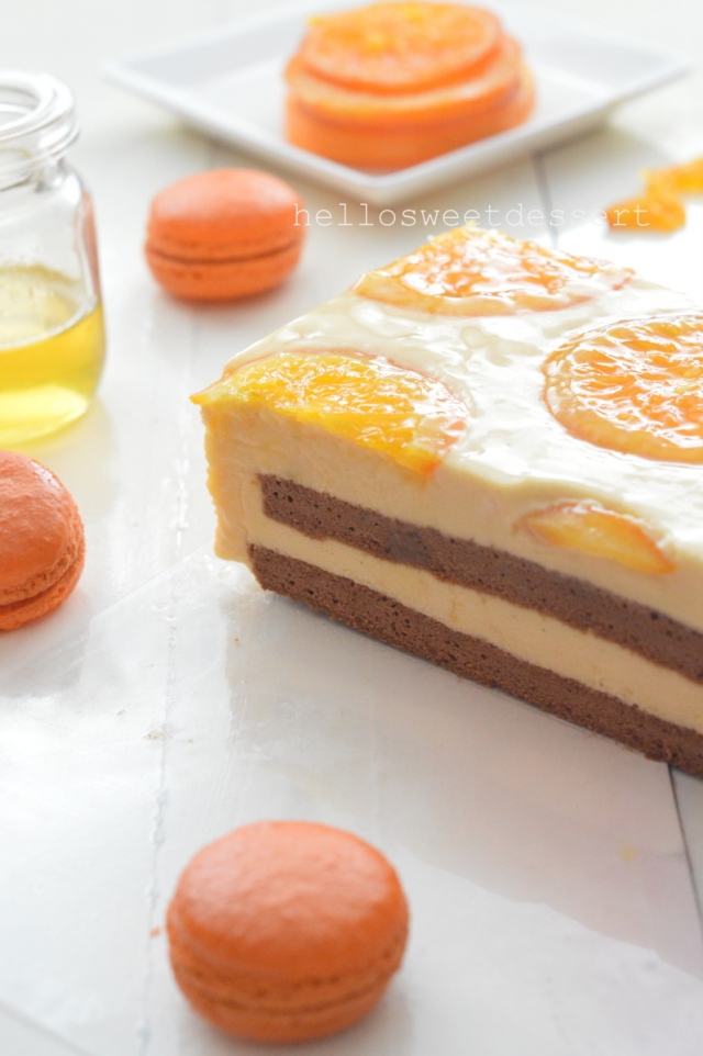 orange mousse cake